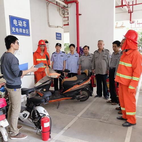 惠州市新生活物业管理有限公司——翰林楼小区2020年消防安全演习活动